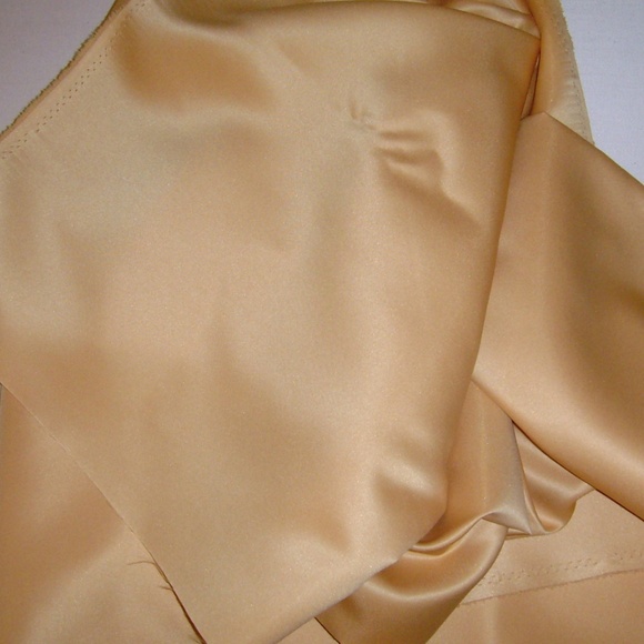 Taffeta Fabric in Marigold Color - 1 Yard/60 Inches Wide - Picture 2 of 7